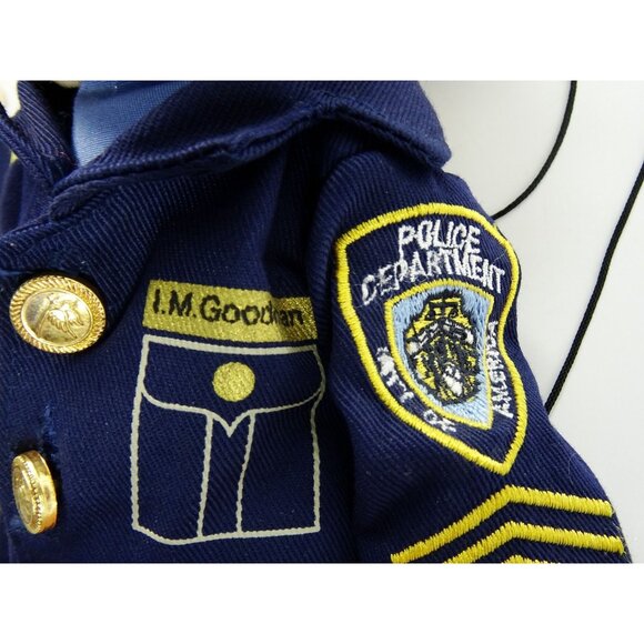 Police Policeman String Puppet Marionette I.M. Goodman Sunny Toys 2002 - Picture 10 of 11